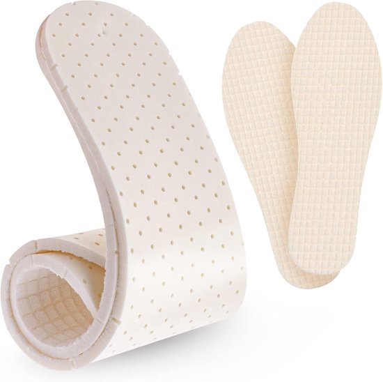 Geheugenfoam Inlegzolen voor Demping en Comfort, Dunne Schoeninserts voor Mannen en Vrouwen, Verlichting van Voetpijn en Ondersteuning voor Sneakers en Laarzen