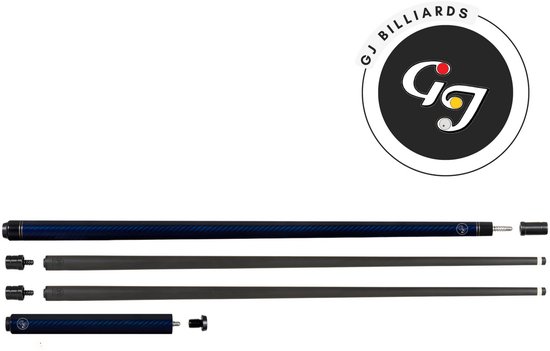 GJBilliards Pro.01 Keu by Gert-Jan Veldhuizen - Blauw van Merkloos
