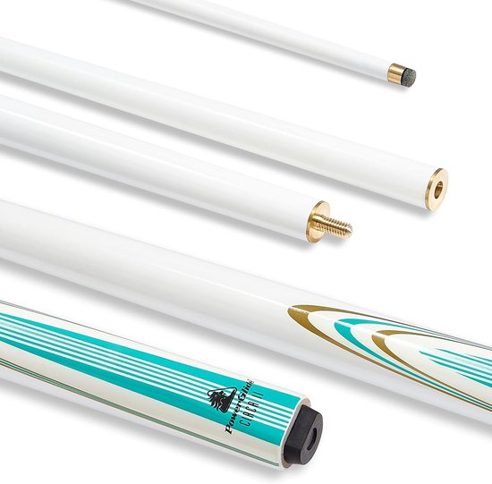 Glasvezel Keu voor Biljart en Snooker - 2-delig met 10mm Top - Duurzaam en Weerbestendig van Merkloos