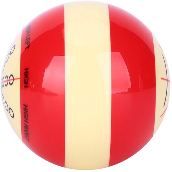 Golden crown - Biljartkeu Bal - Snooker Keu Training - Slijtvaste Pool Bal - Hars Accessoire - Biljartbenodigdheden - Geschikt voor Snooker en Pool