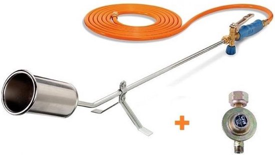 GV900 onkruidbrander met drukregelaar - dakbrander niet geschikt voor België van Hozelock