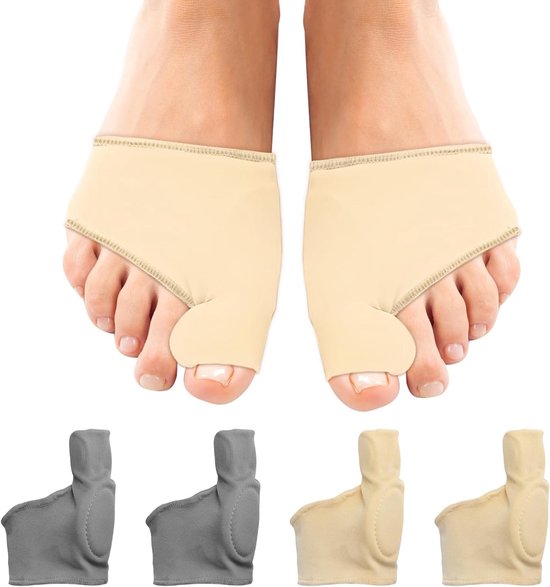 Hallux Valgus Correctiebandage en Tussenspreiders voor Teenn, Niet-slip Bunioncorrector voor Mannen en Vrouwen, Comfortabele Sokjes voor Bunionbehandeling van Merkloos