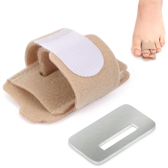 Hamerteenstrekkers voor gebroken, gebogen en overlappende tenen - Ideaal voor gymschoenen, vrijetijdsschoenen en pantoffels - 2 stuks