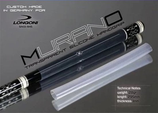 Handgreep Longoni Murano transparant van Longoni