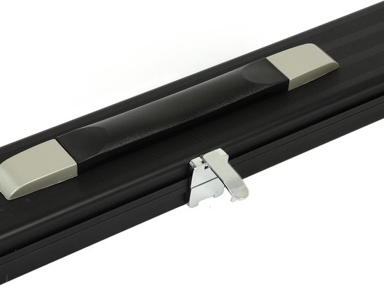 Harde Keu Koffer - Biljart Tas - Veilig Vervoer - Aluminium Legering - 154 x 8 x 7 cm - Zwart