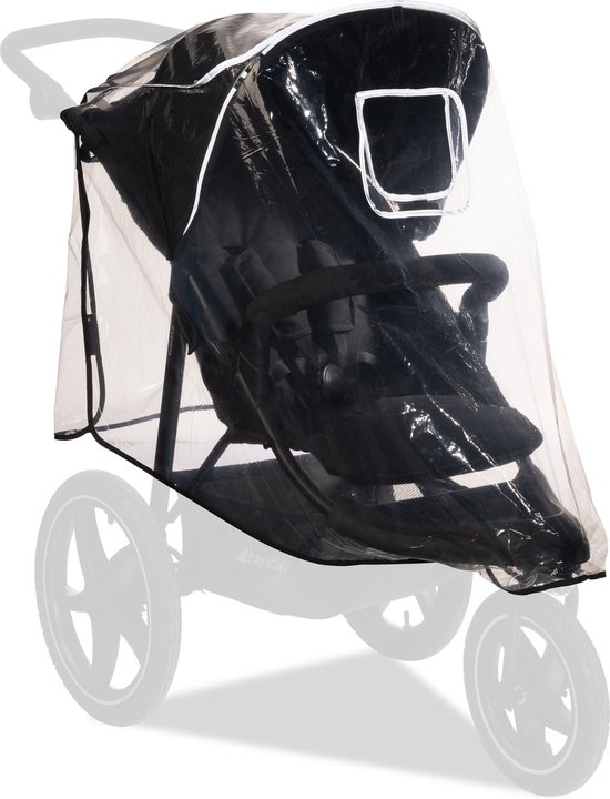 Hauck Raincover 3W Regenhoes voor buggy - transparant van Hauck