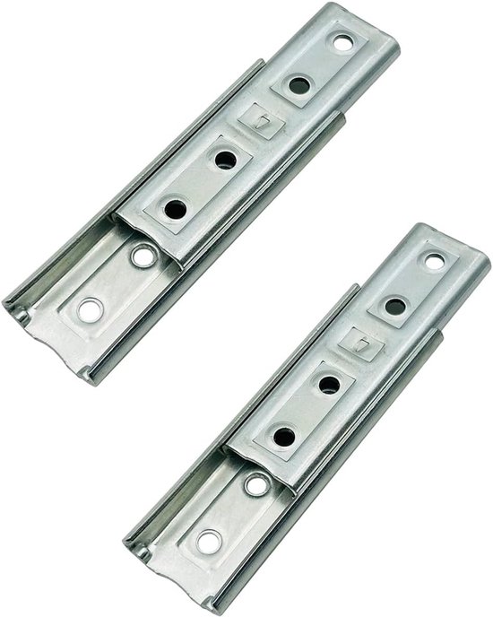 Heavy Duty 120x39mm Rechte Metalen Connectoren Verborgen Hoofdbord
