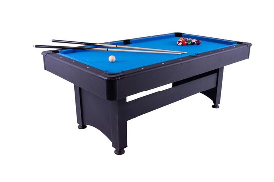 Heemskerk Big Feet Pooltafel voor recreatief gebruik - incl. 2 keuen en poolballen