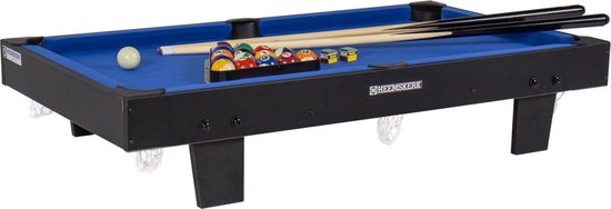 Heemskerk Mini Feet Pooltafel voor kinderen - Tafelmodel - 92 x 49 x 20 cm van Heemskerk