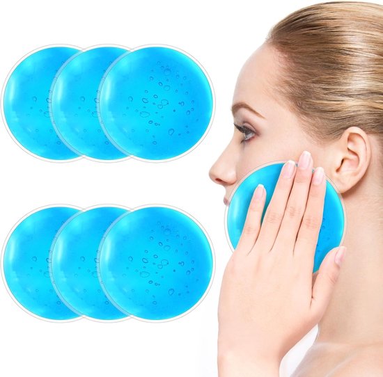 Herbruikbare IJs Packs voor Blessures, 6 Stuks Gel Koude en Warme Packs voor Gewrichts- en Spierpijn, Thermotherapie en Herstelondersteuning
