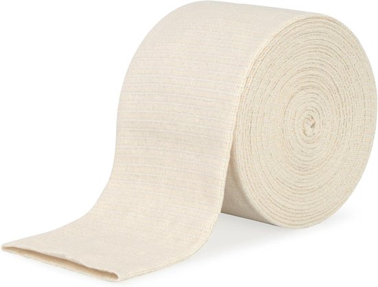 Hoesverband voor benen en armen, elastische buisverband, fixatiebandage 3 x 5 m, ondersteuning voor knie en ledematen