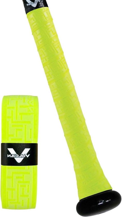 Honkbal Knuppel Grip - Knuppel Tape - Verbeteren Slagcontrole - Maximale Gevoel - 6 inch Hoogte - Geel