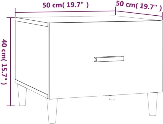 Hout kantoor wit model 15 33 cm