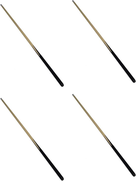 Houten Zwembad Keuen - Biljart Keuen - Pool Spel - Esdoornhout Materiaal - 145cm Lengte - Zwart