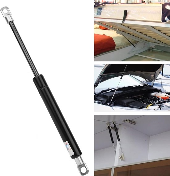Hydraulische Gasveer voor Vouwdeuren en Motorkappen met Sterke Platte Verbinding (Druk 100N) - Perfecte Ondersteuning en Duurzaamheid