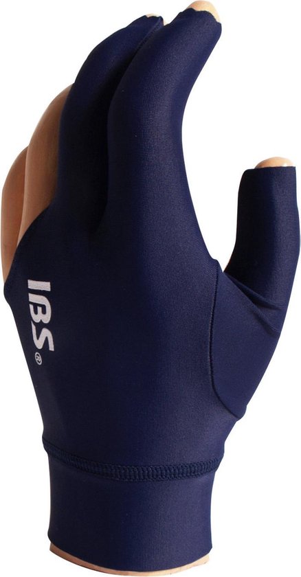 IBS biljarthandschoen Pro donker blauw one size van IBS