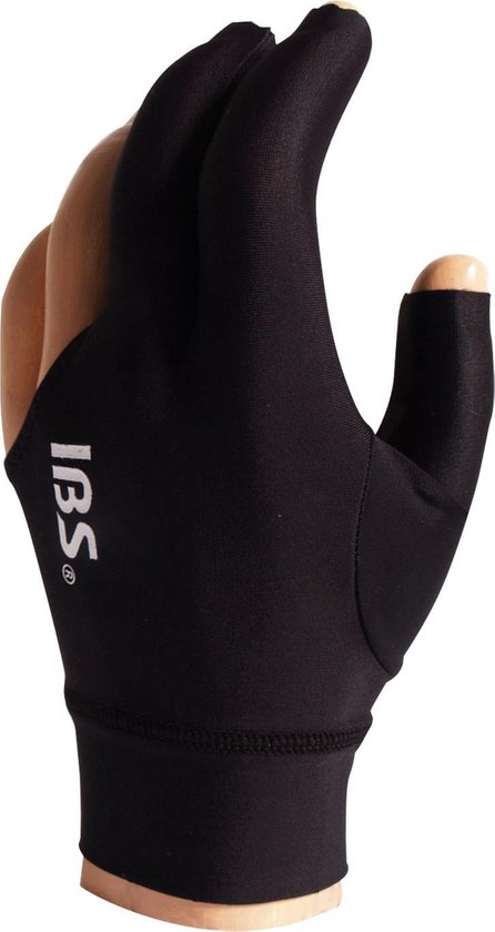 IBS biljarthandschoen Pro zwart one size van IBS