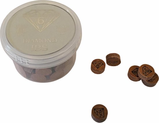 IBS Keu tip Diamond 14 mm zwart 50 pcs van IBS