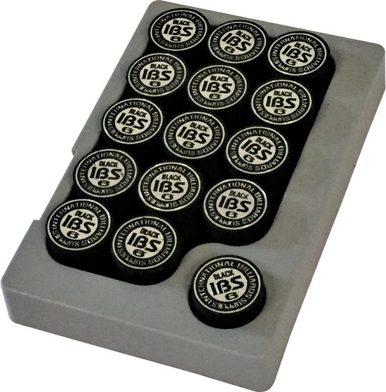 IBS pomerans 14 mm zwart 30 stuks van Merkloos