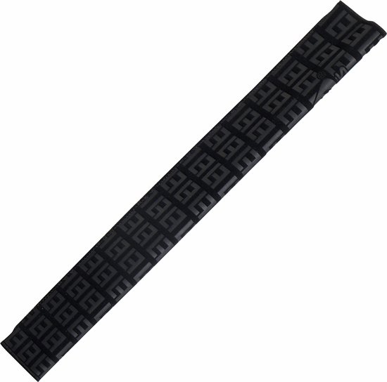 IBS Super Grip velvet Rectangle 30 cm zwart van Lola Home