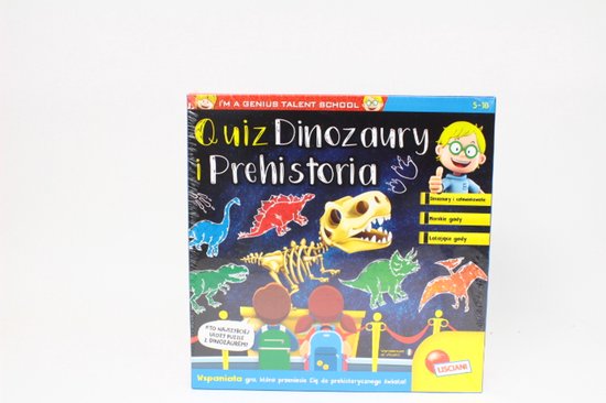 I'M a Genius Quiz Dinozaury i Prehistoria