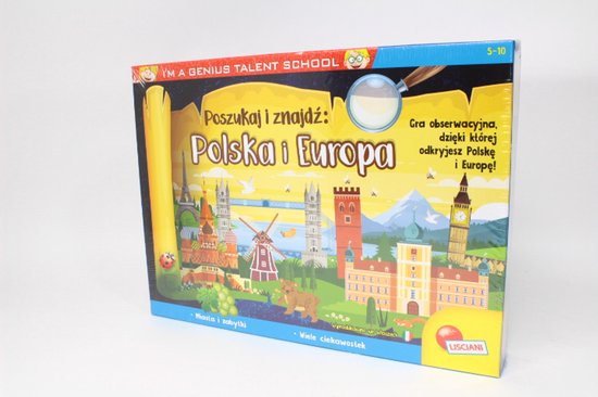 I'M Genius Znajdź Polskę - Europę