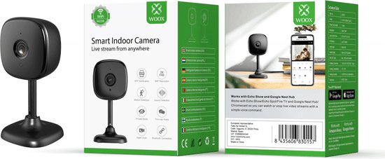 Indoor smart camera | WOOX R4208 van WOOX