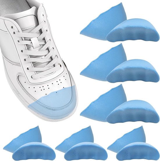 Inlegzolen voor Grote Schoenen - 6 Paar Comfortabele Zolen voor Hakken, Dresschoenen en Platte Schoenen, Verlichting van Voetpijn en Ondersteuning voor Mannen en Vrouwen