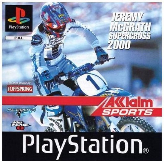 Jeremy Mc Grath PS1 van Acclaim