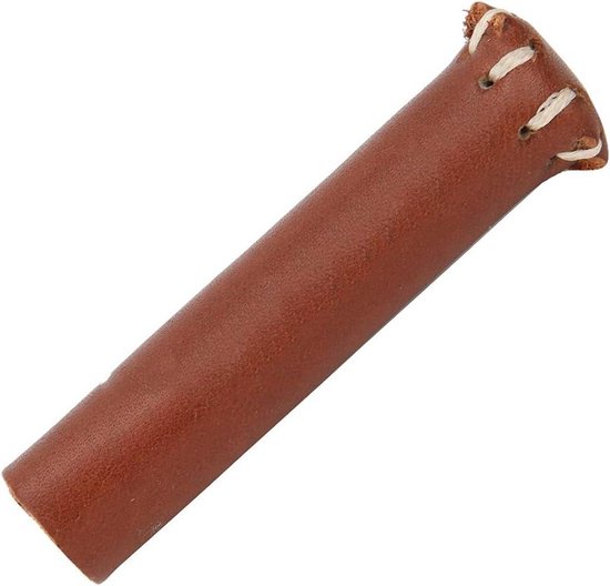 JHubers Goods - Lederen Snooker Tip Hoofd Beschermhoes - Duurzaam - Biljart Stick Protector - Accessoires - Snooker Cover - Pool - Keuen - Snooker Club - Rood van Merkloos