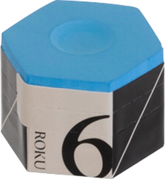 Kamui Roku biljartkrijt blauw van Merkloos