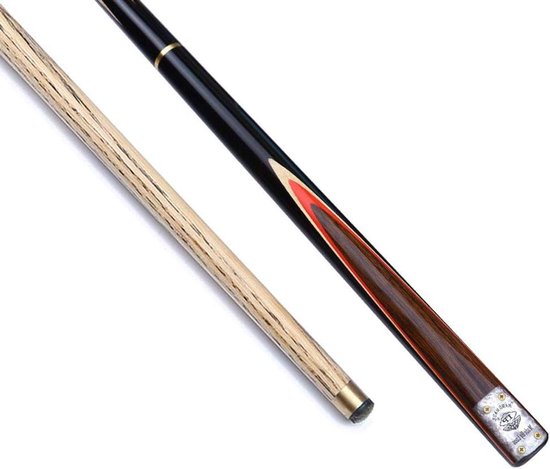 Keu - Biljartkeu Poolkeu - Biljart Spelen - 3-delig 3/4 - 145 cm - Zwart