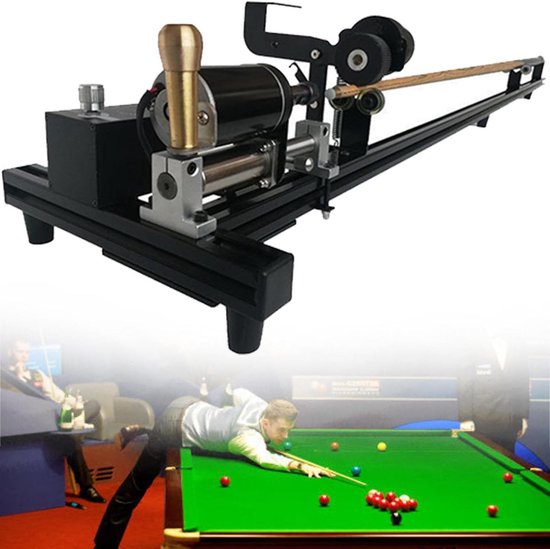 Keu Reparatiemachine - Biljart Keu Tool - Keu Onderhoud - 7-in-1 Functies - 7.5 kg - Zwart