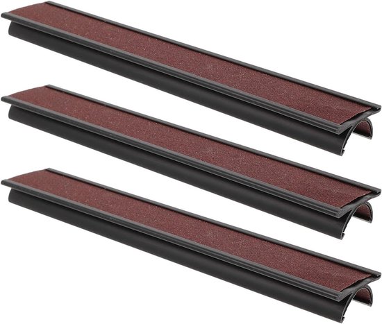 Keu Reparatieset - Onderhoudstool - Biljart Keu Onderhoud - Duurzame Constructie - 3 Delig - Donkerrood