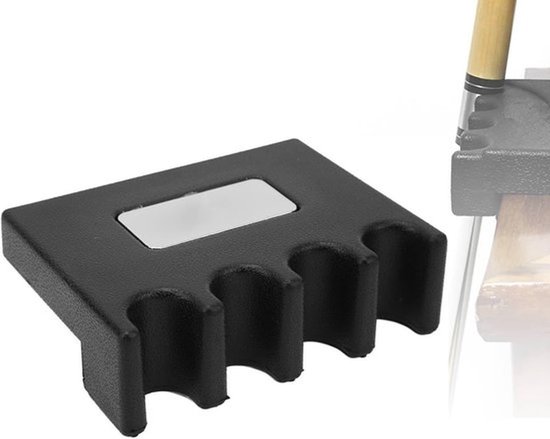 Keuhouder - 4 gaten - antislip biljartkeusteun - stabiele ondersteuning - biljartaccessoires - Ideaal voor biljartliefhebber...