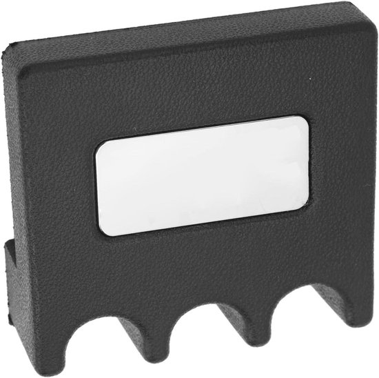 Keuhouder - Biljartaccessoire - Pooltafel Stabiliteit - Antislip Achterkant - 10x10x5 cm - Zwart