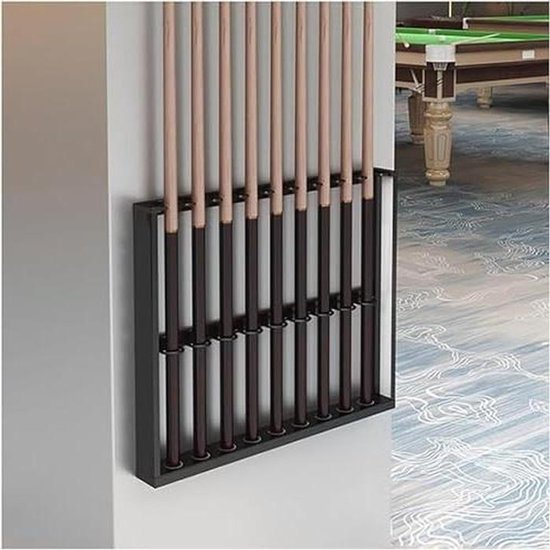 Keurek - Biljartrek - Keuen Opbergen - Dubbellaags U-vorm - 50 cm - Zwart