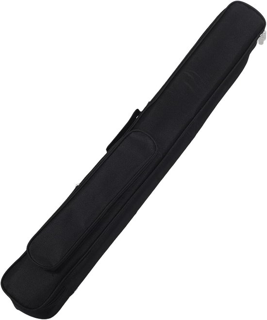 Keutas - Biljartstok Houder - Biljart Spelen - Schokbestendige Vulling - 85 cm - Zwart
