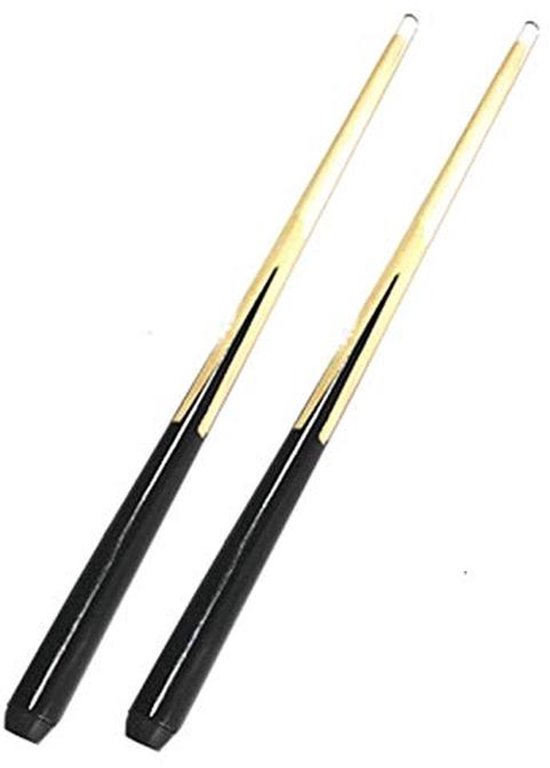 Kinderen Biljartkeu 2 Stuks Korte Handgemaakte Snookerkeu 50-122 cm Essenhout