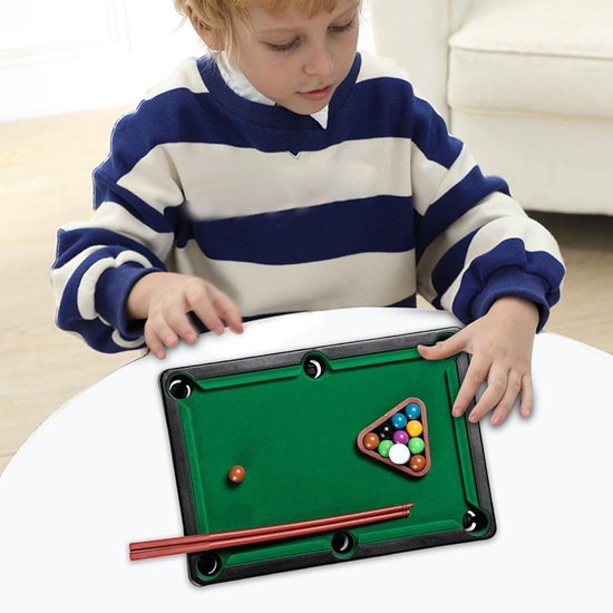 Kinderpooltafel - Mini biljart - Educatief spel - Draagbaar ontwerp - 315 cm - Niet gespecificeerd
