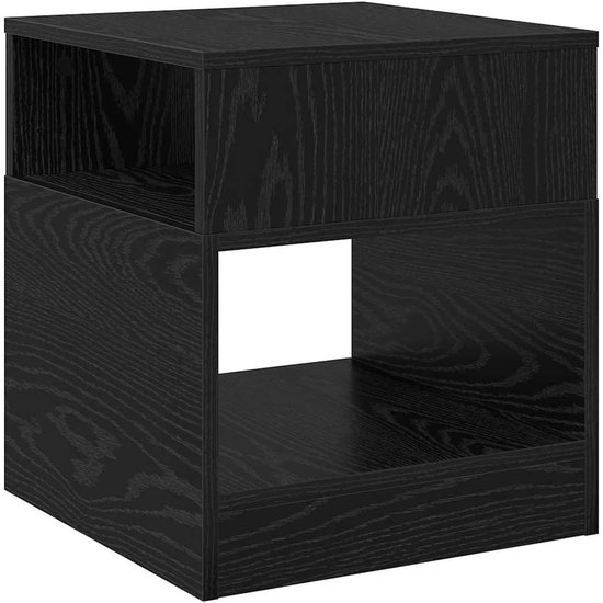 Klauwtafel zwart Dab 40,5 x 40 x 45 cm van natuurhout
