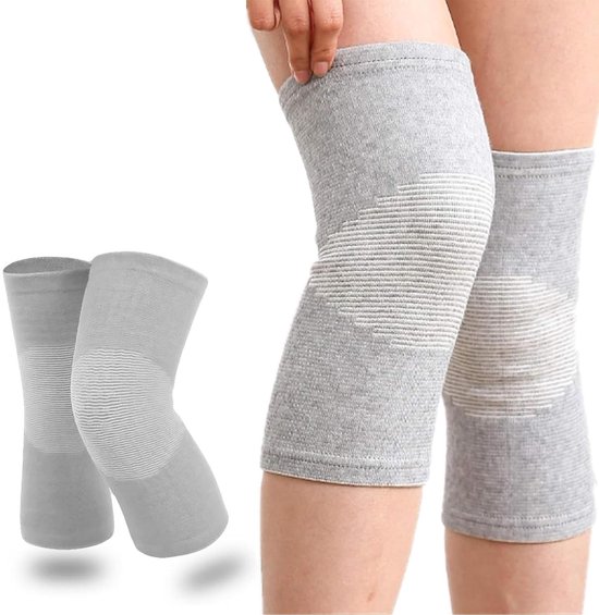 Kniebandage voor Sport en Activiteiten, Elastische Kniebrace voor Gewrichtspijn en Verstuikingen, Geschikt voor Mannen en Vrouwen (XL)