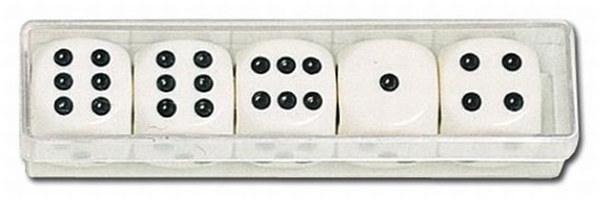 Kości do gry Piatnik Oczkowe (22mm)