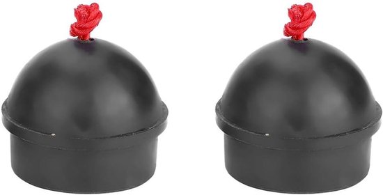 Krijt Houder Biljart - 2 stuks - Duurzaam Rubber - Geen Slip Tip voor Pool en Snooker - m-winkel