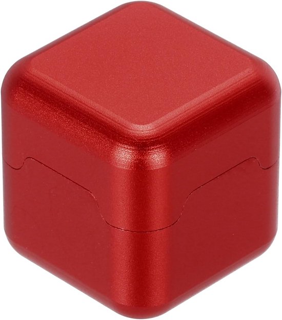 Krijt Houder - Pool Accessoire - Biljart Spelen - Magnetisch Ontwerp - 3 x 3 x 3 cm - Rood