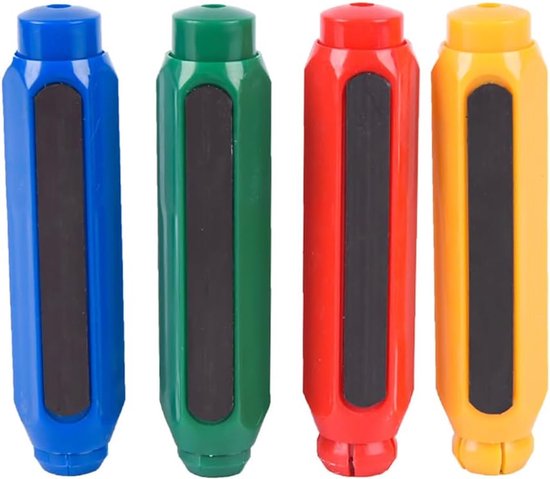 Krijt Houder Set - Automatische Houder - Beschermt Krijt - Verstelbare Lengte - 3.7 x 1 Inch van Merkloos