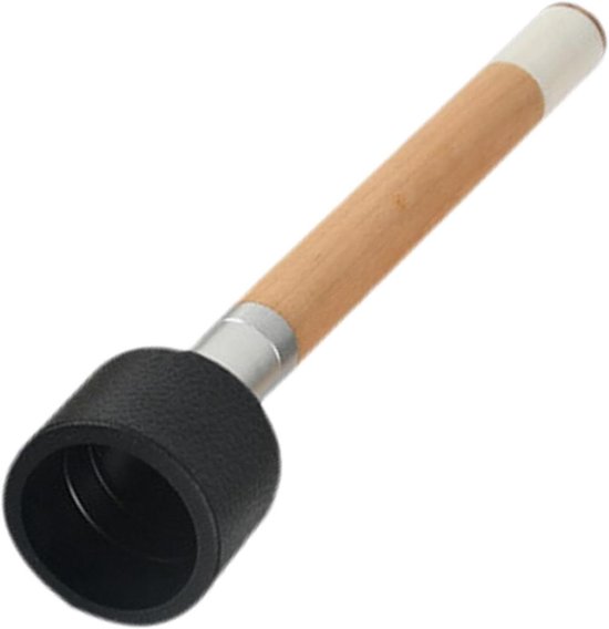 Krijthouder Biljart - Keu Accessoire - Spel Verbeteren - Twee Functies - 19 cm Lengte - Houtkleur