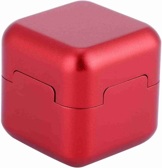 Krijthouder Keu - Biljart Accessoire - Biljart Spelen - Magnetisch Sluiting - 3 x 3 cm - Rood