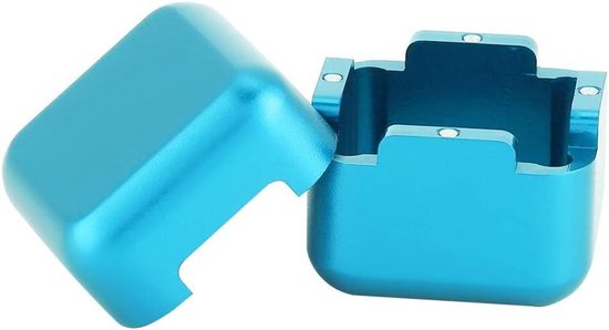 Krijthouder Keu - Biljart Accessoire - Spel Verbetering - Magnetisch Sluiting - Compact Formaat - Blauw