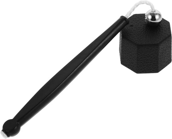 Krijthouder Keu - Poolkrijt Houder - Biljart Spel - Met Clip - 16 cm - Zwart